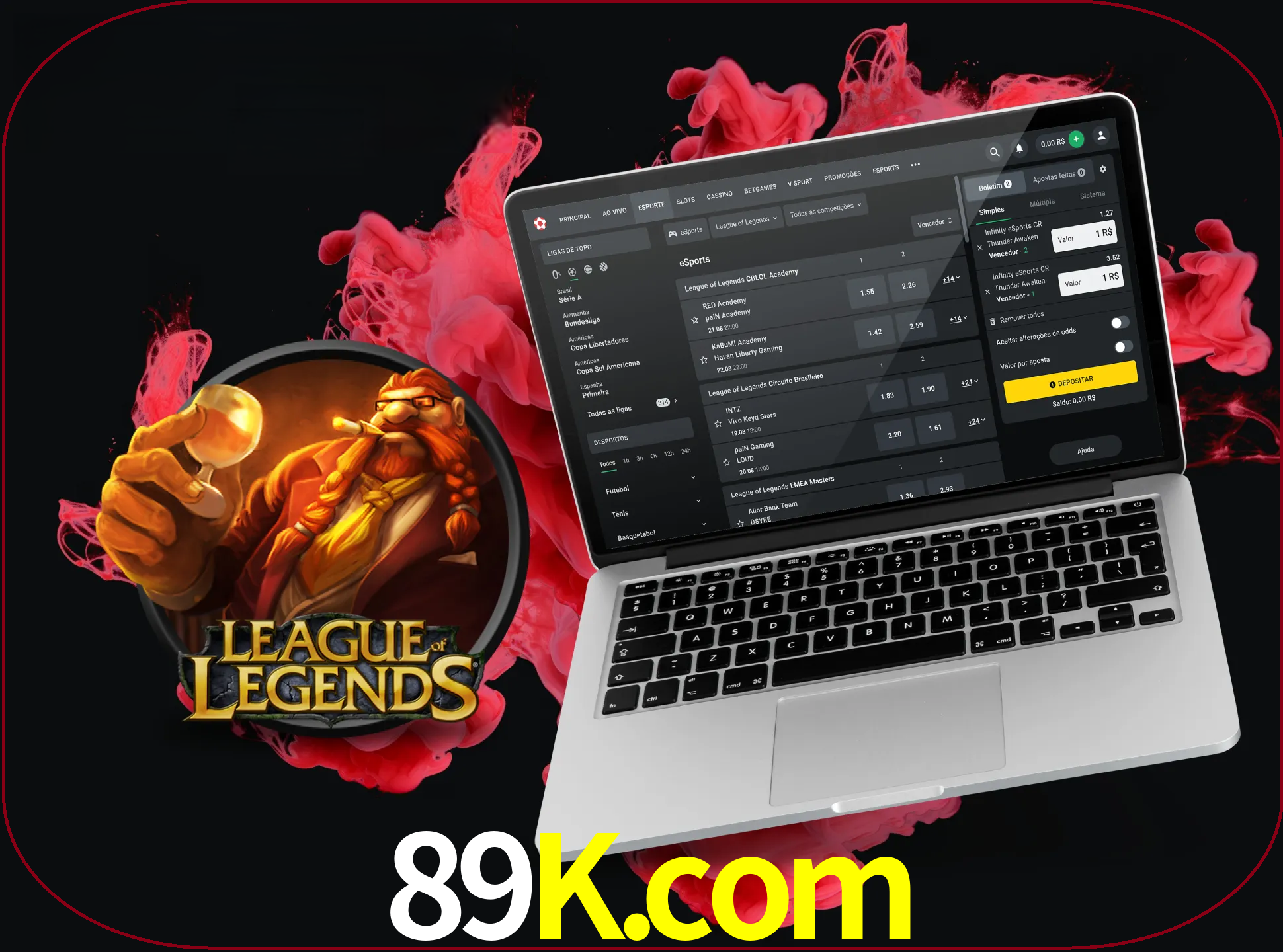 Se é um fã deste jogo, muitos torneios fantásticos que o vão surpreender estão disponíveis no 89k.
